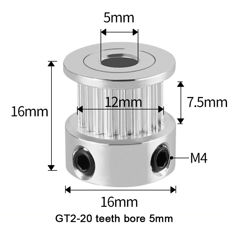 Gt2 timing pulley hotsell